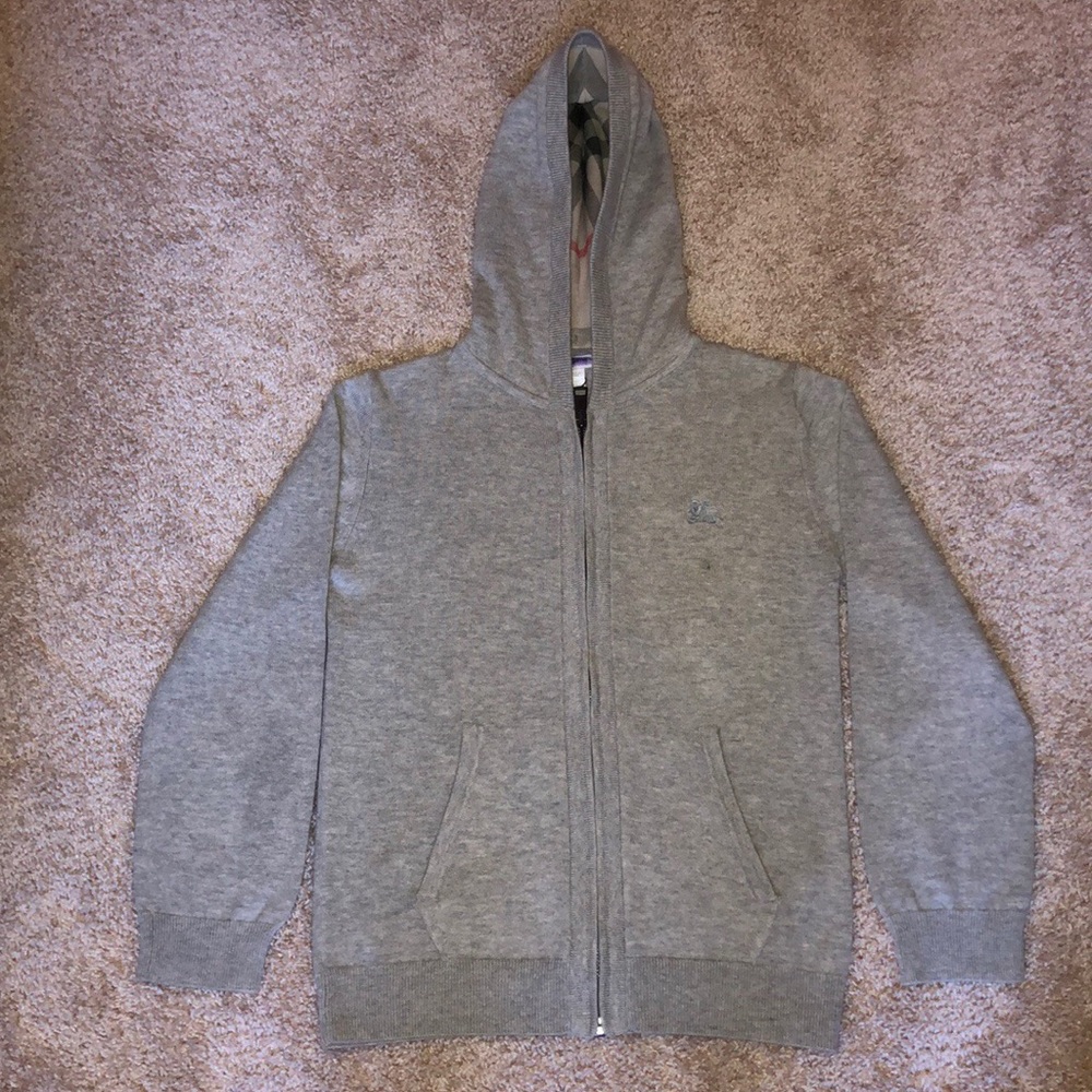 Burberry Children Zip up sweater Hoody